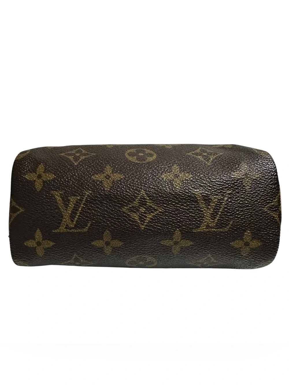 Louis Vuitton Monogram & Vachetta Leather Speedy Nano Mini Bag